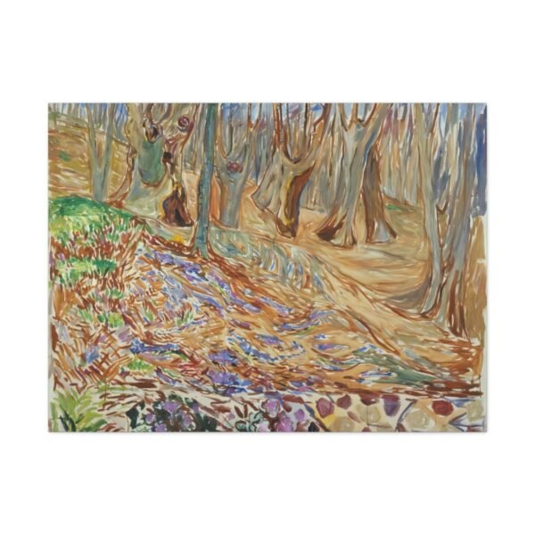 Edvard Munch - Elm Forest in Spring 1923 - Image 2