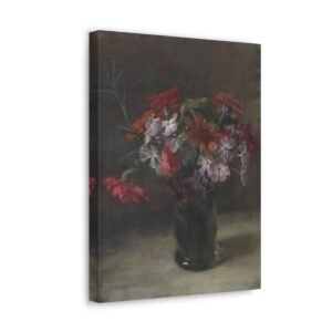 Ivana Kobilca - Šopek mešanega cvetja v vazi 1923