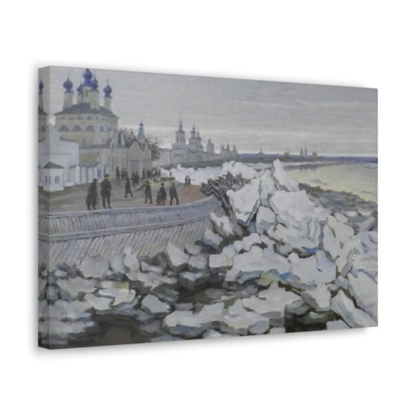 Nikolay Bekryashev - Ice Drifting in Veliky Ustyug on the Sukhona River
