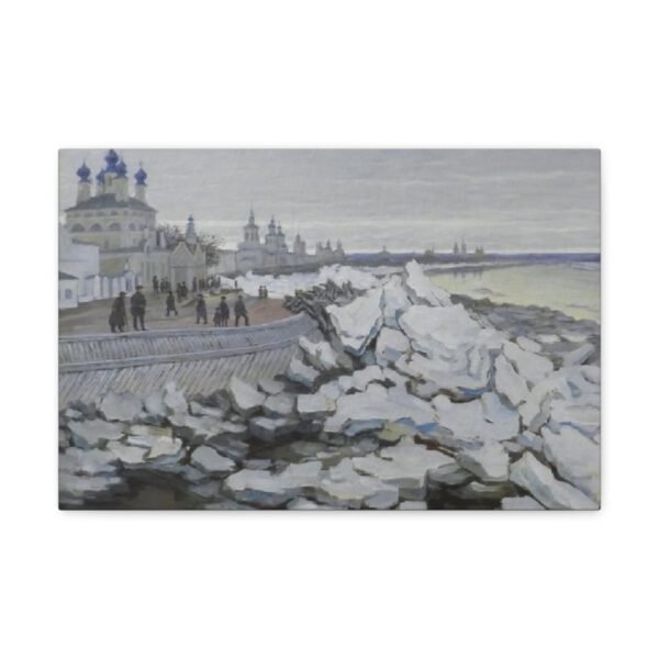 Nikolay Bekryashev - Ice Drifting in Veliky Ustyug on the Sukhona River - Image 2