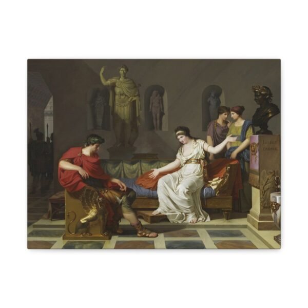Cleopatra and Octavian - Louis Gauffier 1787 - Image 2