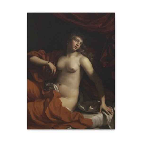 Death of Cleopatra - Alessandro Turchi c1640 - Image 2