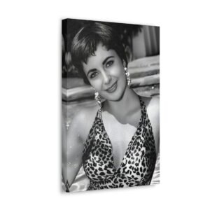 Elizabeth Taylor In The Film The Last Time I Saw Paris 1954 - Black and White