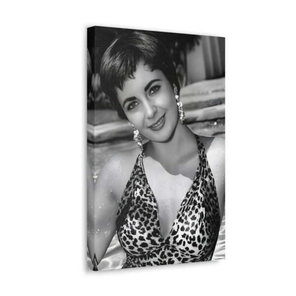Elizabeth Taylor In The Film The Last Time I Saw Paris 1954 - Black and White