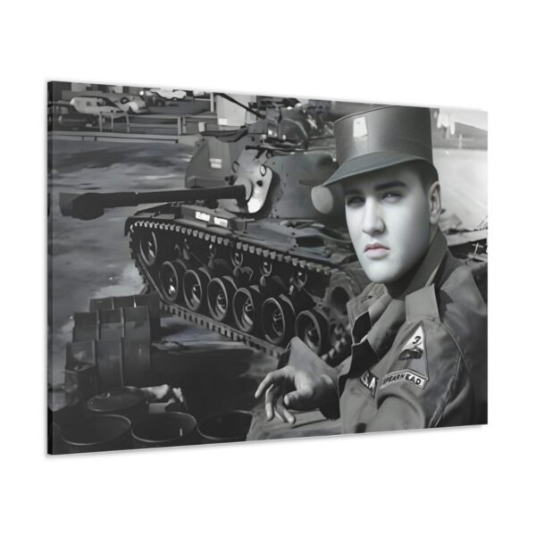 Elvis Presley in his military service in Germany c1958