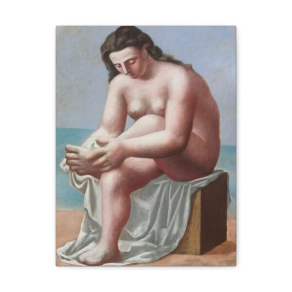 Nu assis s'essuyant le pied - Pablo Picasso - Image 2