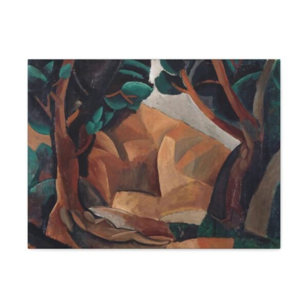 Paysage aux deux figures - Pablo Picasso 1908 - Image 2