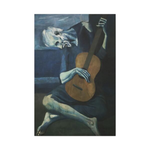 The Old Guitarist - Pablo Picasso c1903-04 - Image 2