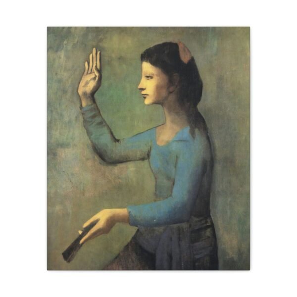 Woman with a Fan - Pablo Picasso 1905 - Image 2