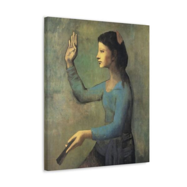 Woman with a Fan - Pablo Picasso 1905