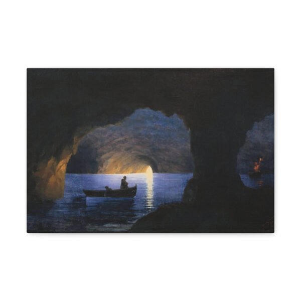 Azure Grotto, Naples - Ivan Ayvazovsky 1841 - Image 2