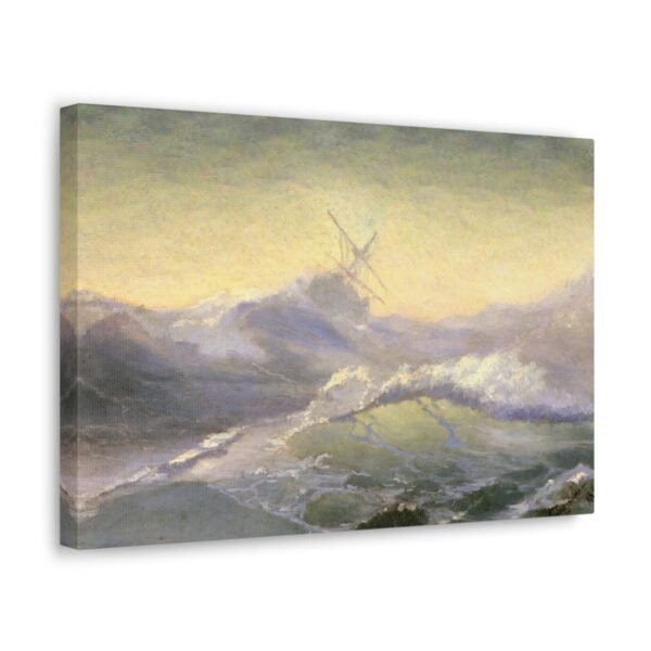 Bracing The Waves - Ivan Ayvazovsky