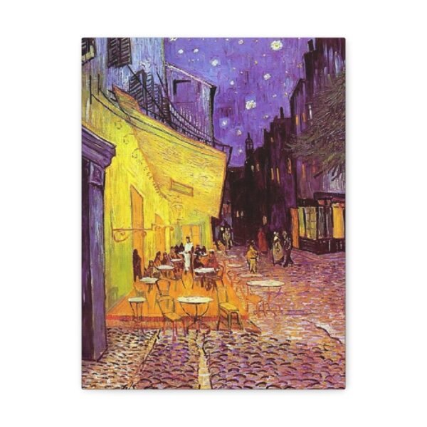 Café Terrace at Night - Vincent van Gogh 1888 - Image 2