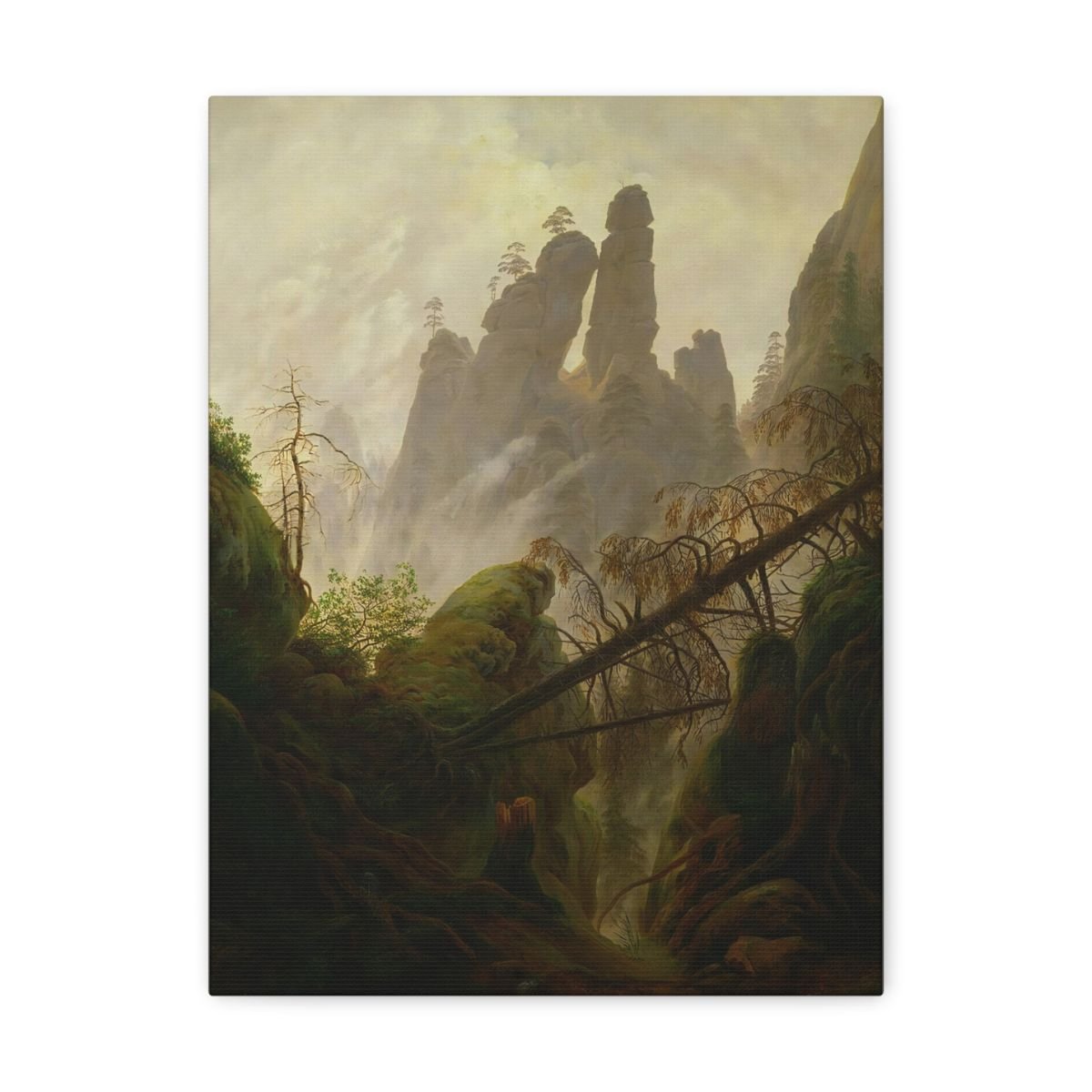 Elbe Sandstone Mountains - Caspar David Friedrich c1822-23 - Image 2