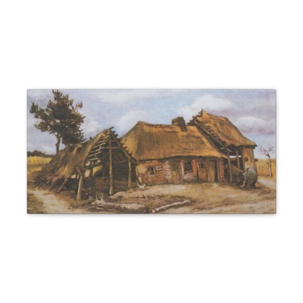 Farmhouse - Vincent van Gogh 1885 - Image 2