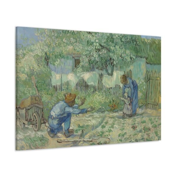 First Steps (after Millet) - Vincent van Gogh  1890