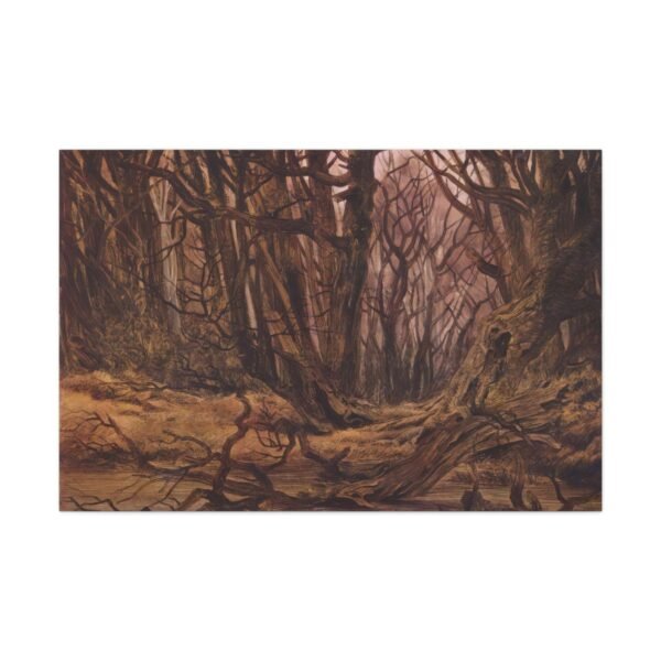 Forest in late autumn - Caspar David Friedrich 1835 - Image 2