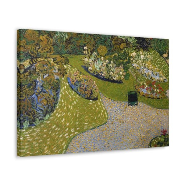 Garden in Auvers - Vincent van Gogh 1890