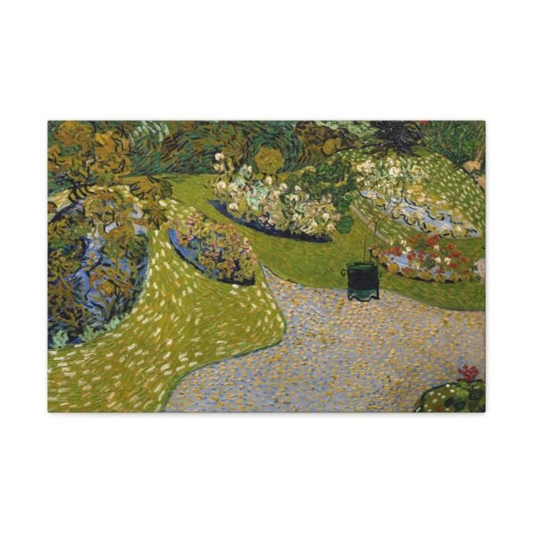 Garden in Auvers - Vincent van Gogh 1890 - Image 2