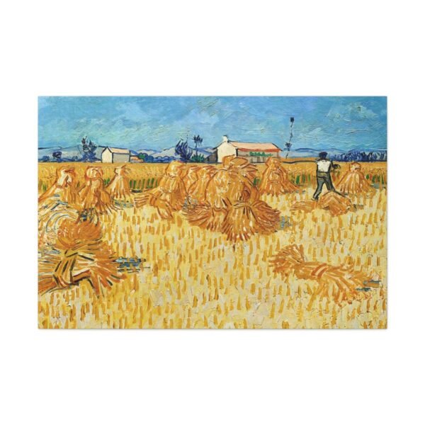 Harvest in Provence - Vincent van Gogh 1888 - Image 2