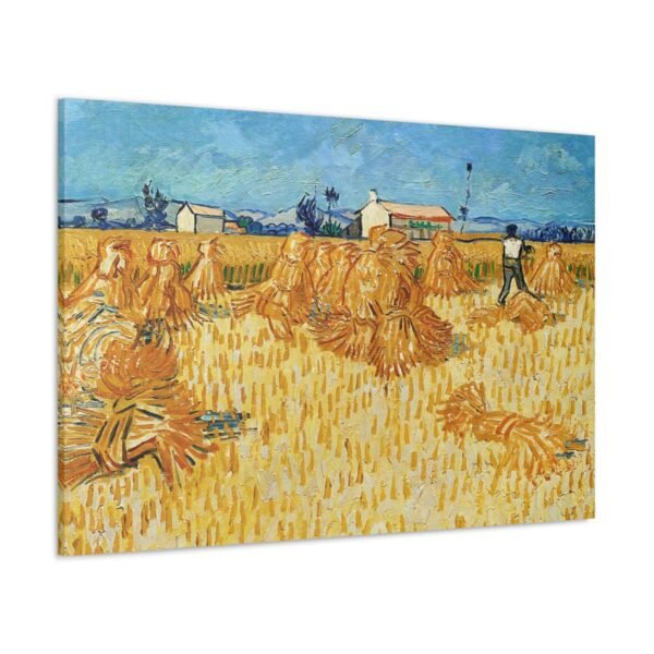 Harvest in Provence - Vincent van Gogh 1888