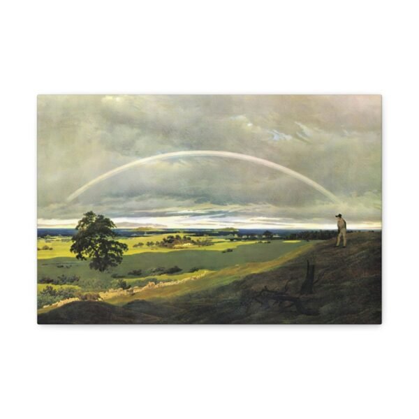 Landscape On Rügen With Rainbow - Caspar David Friedrich c1810 - Image 2