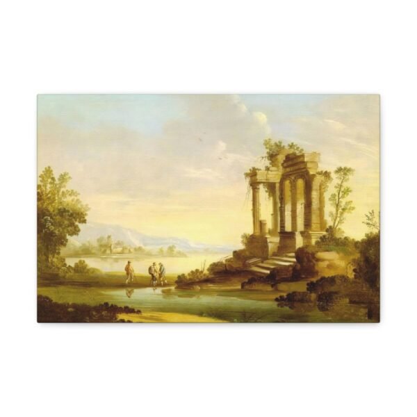 Landscape with Temple in Ruin - Caspar David Friedrich 1797 - Image 2