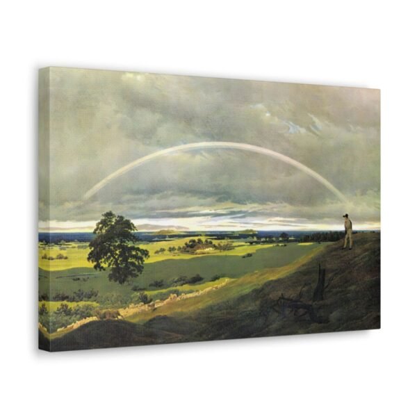 Landscape On Rügen With Rainbow - Caspar David Friedrich c1810