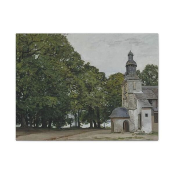 The Chapel of Our Lady of Grace, Honfleur - Claude Monet 1864 - Image 2
