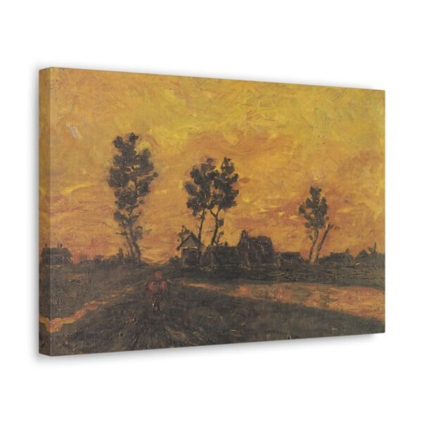 Landscape at Sunset - Vincent van Gogh 1885