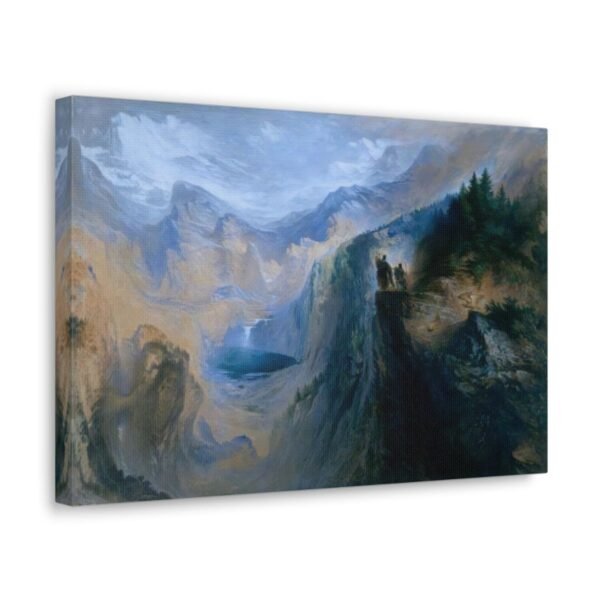 Manfred on the Jungfrau - John Martin 1837