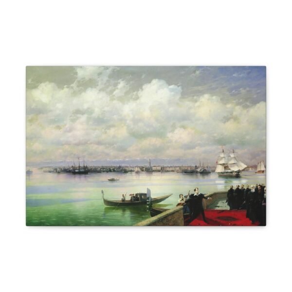 Mekhitarists in Surb Ghazar Island - Ivan Ayvazovsky 1899 - Image 2