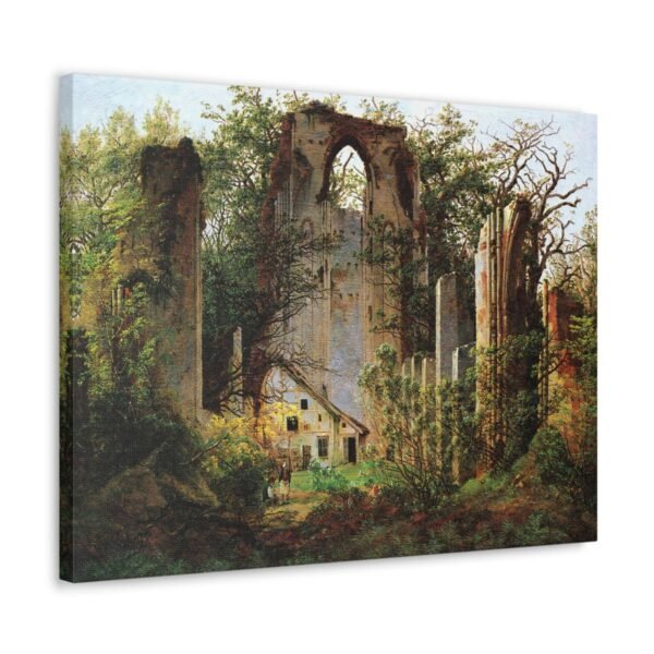 Monastery ruin Eldena - Caspar David Friedrich c1825