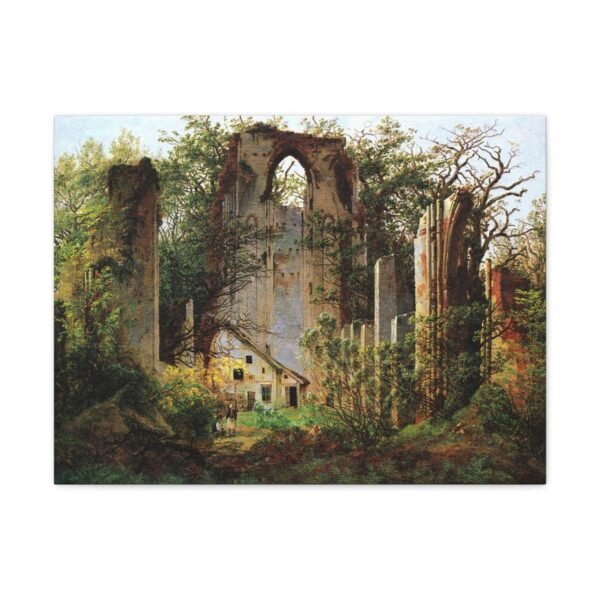 Monastery ruin Eldena - Caspar David Friedrich c1825 - Image 2