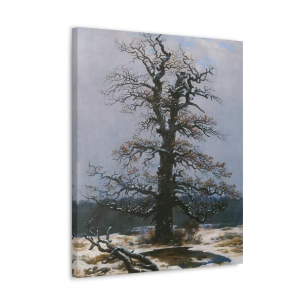 Oak in the Snow - Caspar David Friedrich c1827-28