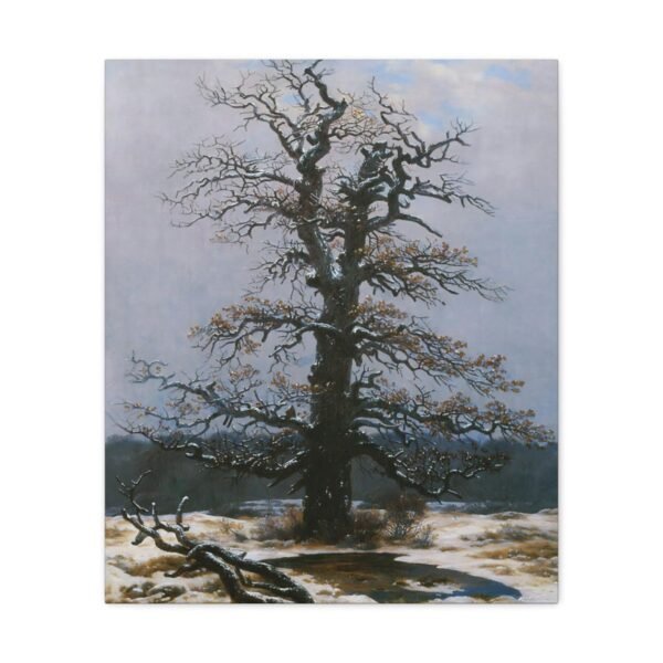 Oak in the Snow - Caspar David Friedrich c1827-28 - Image 2