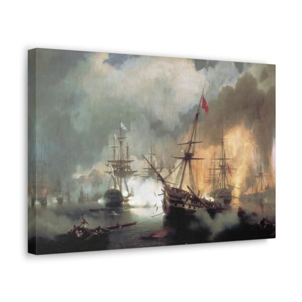 Sea battle at Navarino - Ivan Ayvazovsky 1846