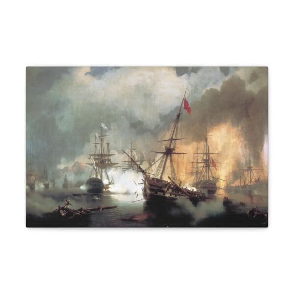 Sea battle at Navarino - Ivan Ayvazovsky 1846 - Image 2