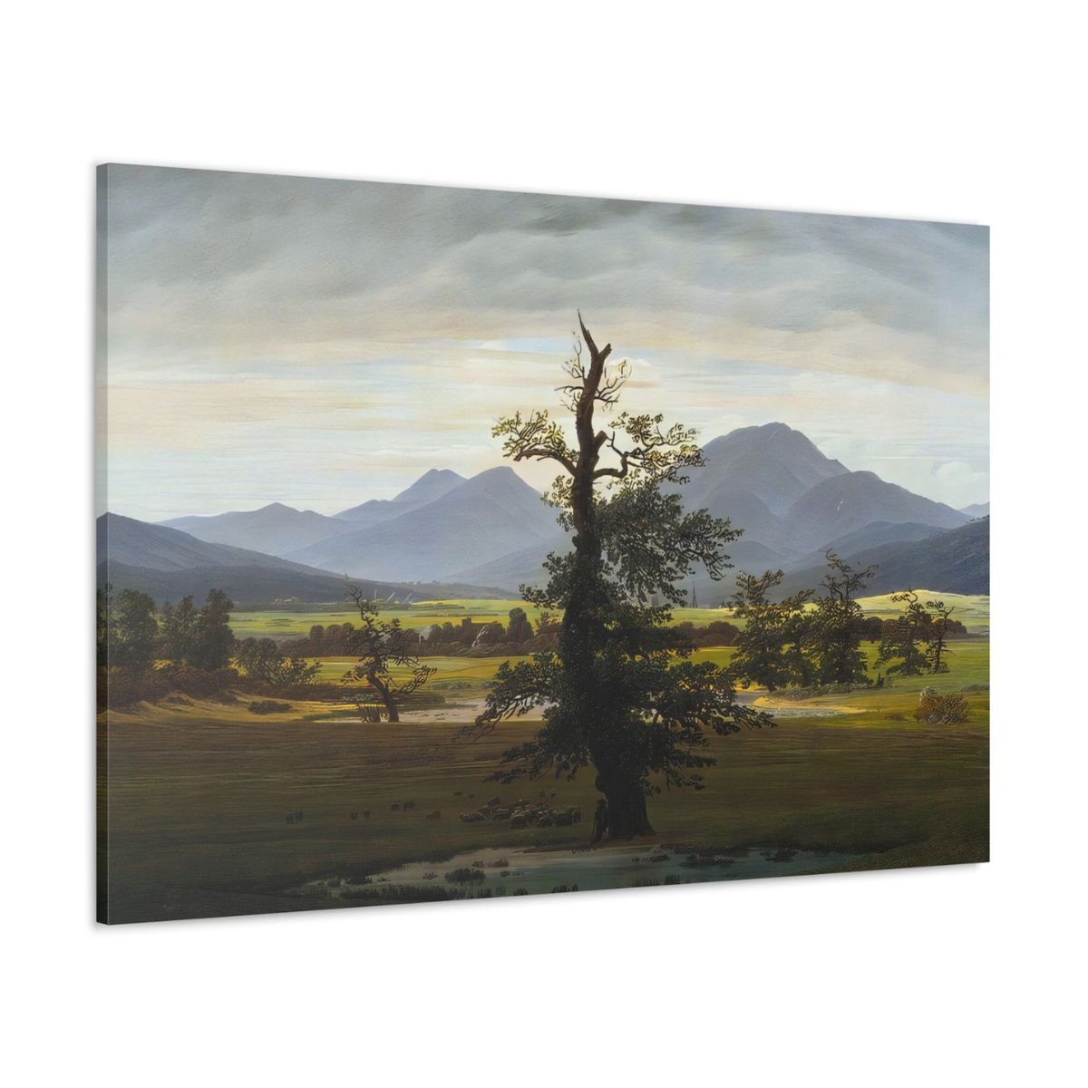 Solitary Tree - Caspar David Friedrich 1822