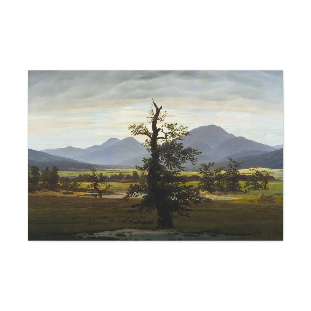 Solitary Tree - Caspar David Friedrich 1822 - Image 2