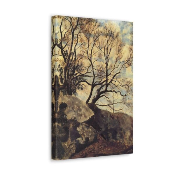Study of Trees  - Frédéric Bazille 1863