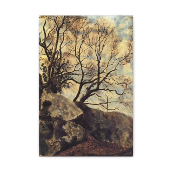 Study of Trees  - Frédéric Bazille 1863 - Image 2