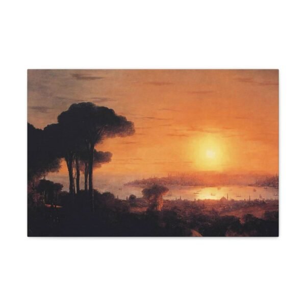 Sunset over the Golden Horn - Ivan Ayvazovsky 1866 - Image 2
