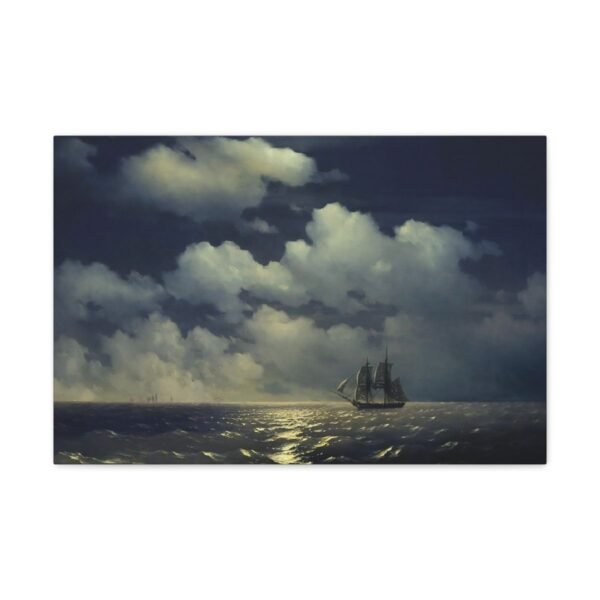 The brig Mercury encounter after defeating two Turkish ships - Ivan Ayvazovsky 1848 - Image 2