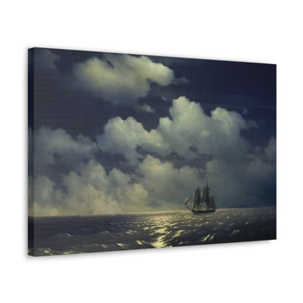 The brig Mercury encounter after defeating two Turkish ships - Ivan Ayvazovsky 1848