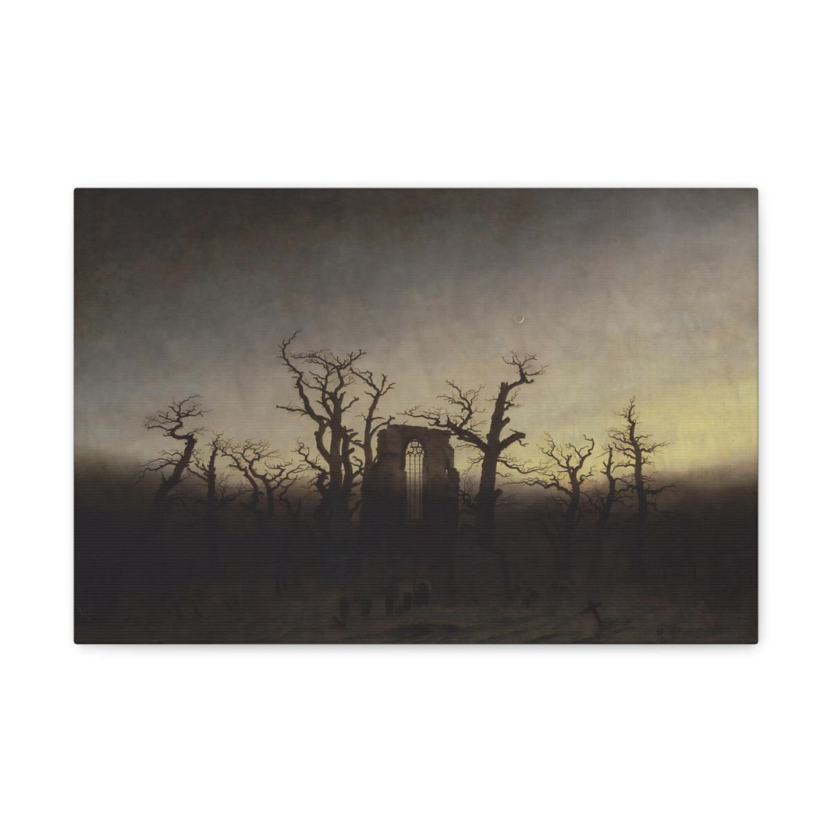 The Abbey in the Oakwood - Caspar David Friedrich c1809-10 - Image 2