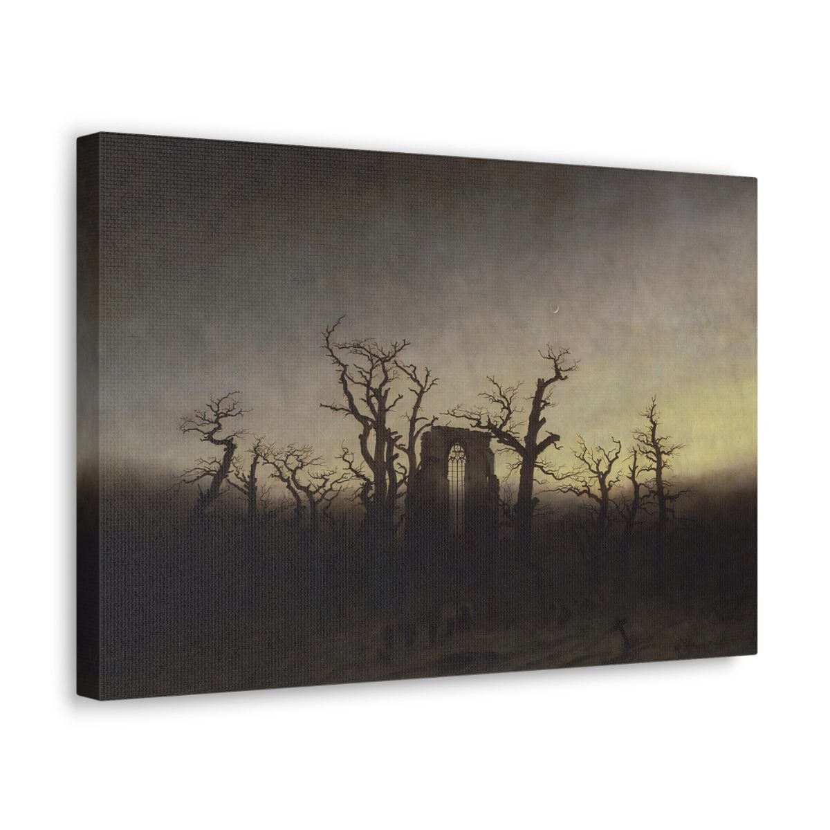 The Abbey in the Oakwood - Caspar David Friedrich c1809-10