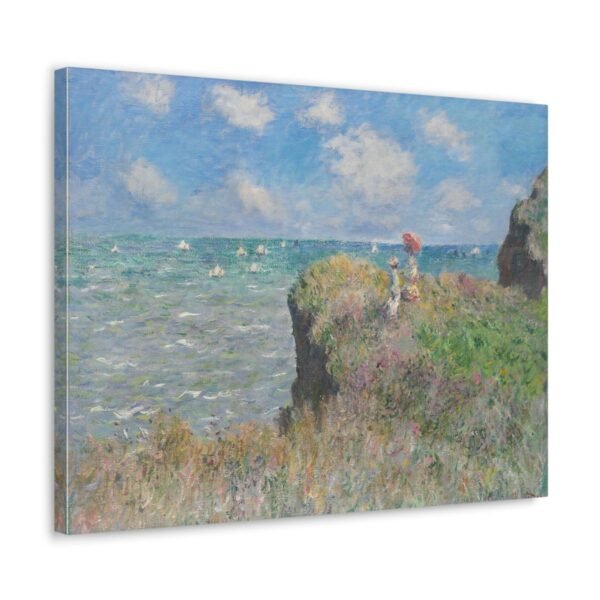 The Cliff Walk at Pourville - Claude Monet 1882
