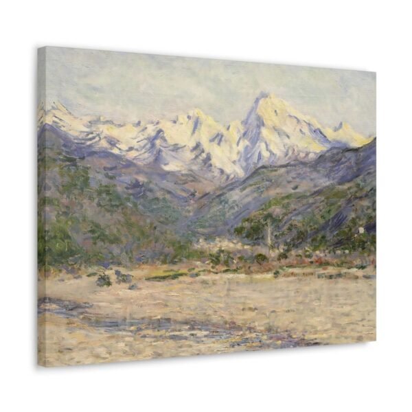 The Valley of the Nervia - Claude Monet 1884