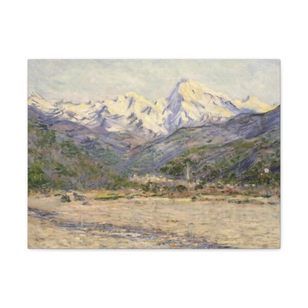 The Valley of the Nervia - Claude Monet 1884 - Image 2